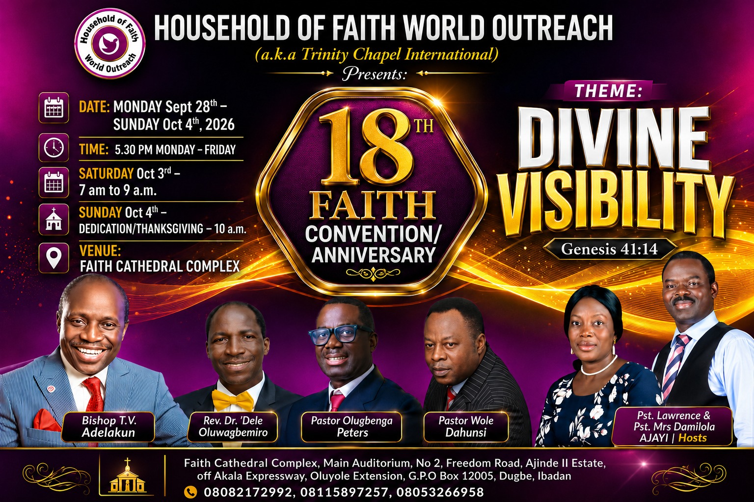 Anniversary convention